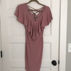 BOUTIQUE DRESS ROSE COLOR